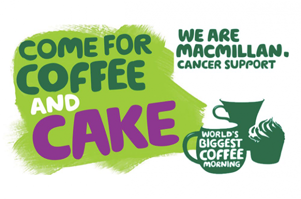 MacMillan Coffee Day – Saturday 26 Sept